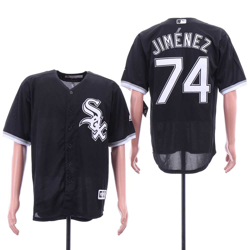 White Sox 74 Eloy Jimenez Black Cool Base Jersey,We sell and wholesale White Sox 74 Eloy Jimenez Black Cool Base Jersey on line form chian!
